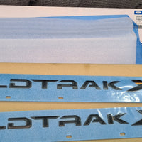 FORD RANGER 2023-2026 GENUINE WILDTRAK X LOGOS LEFT+ RIGHT DOOR