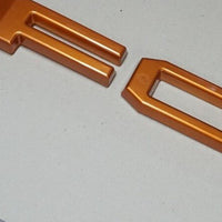 FORD RANGER 

GRILL LETTERS

   'F-O-R-D'

ORANGE LETTERS