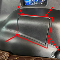 TOYOTA FORTUNER 2015-2026 3RD ROW SEAT HOLE COVERS