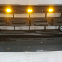 FORD RANGER 2015-2020 ALSO 2020-2021 FULL GLOSS GRILL V2 WHITE OR AMBER LEDS