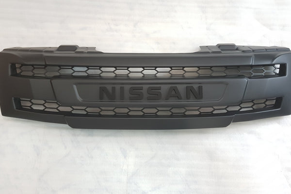 NISSAN NAVARA
D40 PRE-FACELIFT

FULL GRILL REPLACEMENT

MATT BLACK WITH BLACK  LOGO  VERSION! 

/PATHFINDER R51 

NO LED VERSION