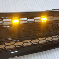 NISSAN NAVARA
D40 PRE-FACELIFT
2005-2010
FULL GRILL REPLACEMENT 
BLACK LOGO
GLOSS BLACK GRILL VERSION! 
/PATHFINDER R51 AMBER LEDS
