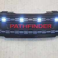 NISSAN PATHFINDER R51  PRE-FACELIFT FULL GRILL REPLACEMENT RED LOGO