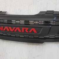 NISSAN NAVARA D40 PRE-FACELIFT FULL GRILL REPLACEMENT NAVARA LOGO / RED