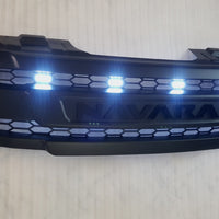 NISSAN NAVARA D40 PRE-FACELIFT FULL GRILL REPLACEMENT NAVARA LOGO / BLACK