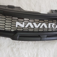 NISSAN NAVARA D40 FACELIFT COMPLETE GRILL WHITE