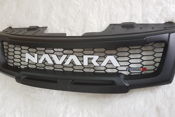 NISSAN NAVARA D40 FACELIFT COMPLETE GRILL WHITE