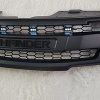 NISSAN  PATHFINDER  COMPLETE V2 GRILL BLACK LOGO 2010-2015