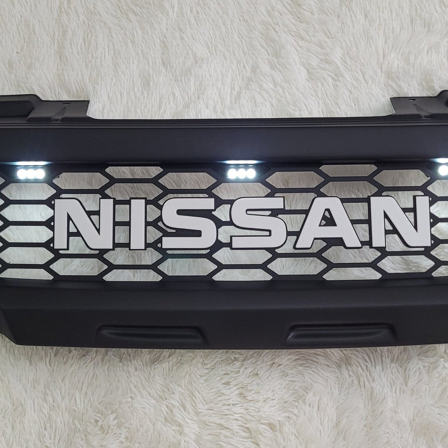 NEW RELEASE NISSAN NAVARA D40 PRE-FACELIFT /PATHFINDER R51 FULL GRILL WHITE VERSION