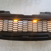 NISSAN NAVARA D40 FACELIFT COMPLETE GRILL AMBER LEDS 2010-2015
