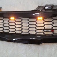 NISSAN NAVARA D40 PLAIN FULL MESH COMPLETE GRILL (PRE FACELIFT)