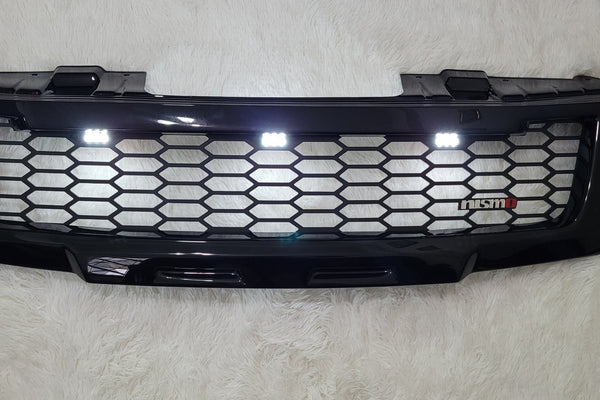 NISSAN NAVARA D40 PLAIN FULL MESH COMPLETE GRILL (PRE FACELIFT)