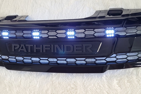 NISSAN PATHFINDER 2005-2010 GRILL PATHFINDER LOGO GLOSS BLACK