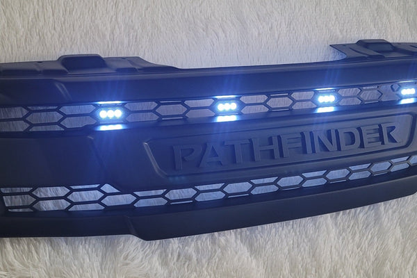 NISSAN PATHFINDER 2005-2010 GRILL MATT LOGO PATHFINDER