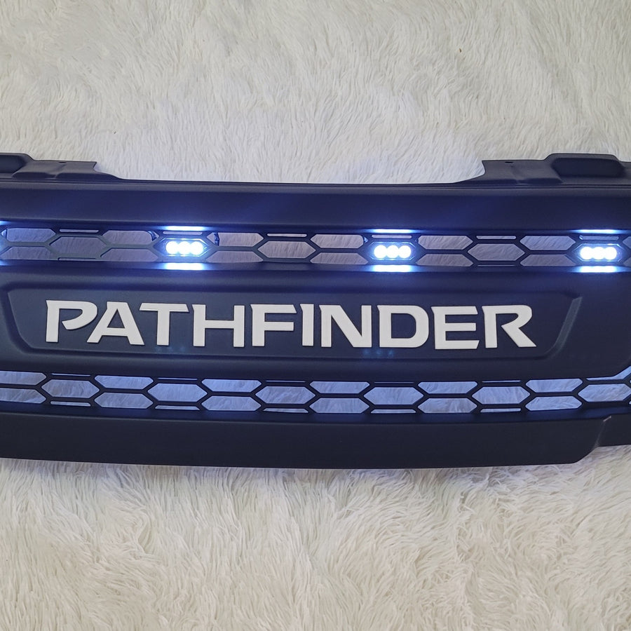 NISSAN PATHFINDER 2005-2010 GRILL WHITE PATHFINDER LOGO
