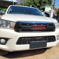 TOYOTA HILUX GRILL 2015-2018 WHITE LEDS