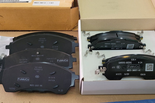 GENUINE FORD RANGER FRONT & REAR BRAKE PADS 2023-2024 NEXT GEN