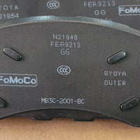 GENUINE FORD RANGER FRONT & REAR BRAKE PADS 2023-2024 NEXT GEN