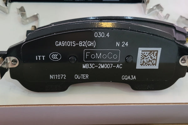 GENUINE FORD RANGER RAPTOR V6 3.0 FRONT & REAR BRAKE PADS 2023-2025 NEXT GEN