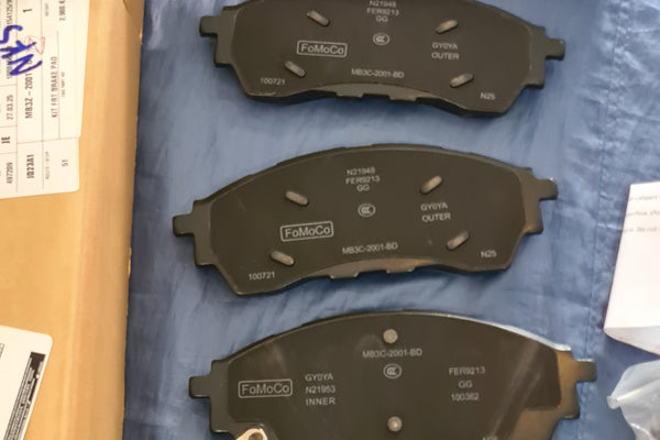 GENUINE FORD RANGER RAPTOR V6 3.0 FRONT  PADS 2023-2025 NEXT GEN