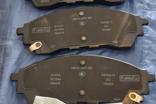 GENUINE FORD RANGER RAPTOR V6 3.0 FRONT  PADS 2023-2025 NEXT GEN