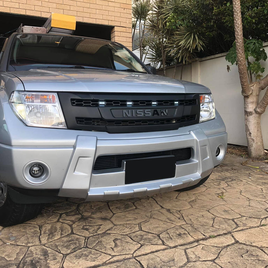 NISSAN NAVARA D40 PRE-FACELIFT/PATHFINDER R51 BUMPER PROTECTOR /UNPAINTED