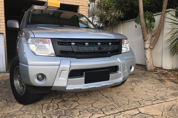 NISSAN NAVARA D40 PRE-FACELIFT/PATHFINDER R51 BUMPER PROTECTOR /UNPAINTED