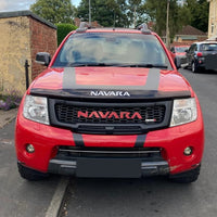 NISSAN NAVARA D40 FACELIFT COMPLETE GRILL AMBER LEDS