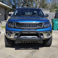 NISSAN NAVARA D40 2005-2010 GRILL BLACK NISSAN V2