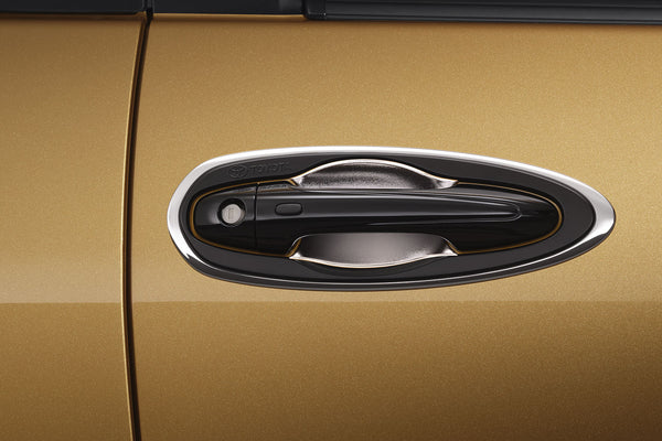 GENUINE HILUX 2026 DOOR HANDLE CHROME /BLACK PROTECTORS