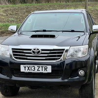 TOYOTA HILUX  FULL GRILL 2012-2014 MK7 RED LOGO AMBER LED'S