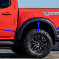 FORD RANGER RAPTOR GENUINE WHEEL ARCH FENDER 2023-2026