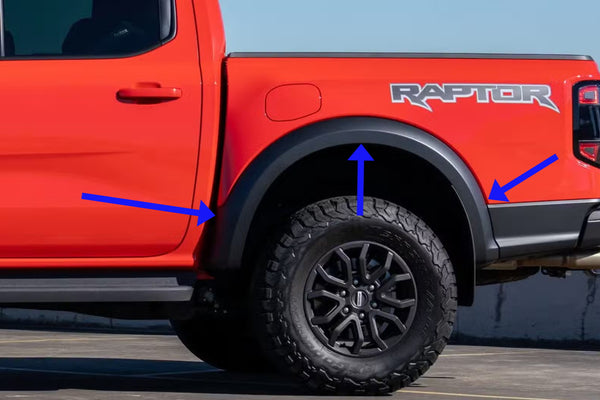 FORD RANGER RAPTOR GENUINE WHEEL ARCH FENDER 2023-2026