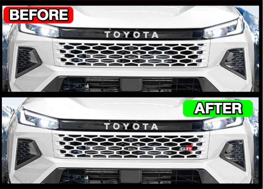 TOYOTA HILUX 2026  GR LOGO FOR GRILL