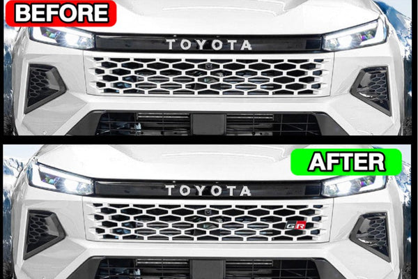TOYOTA HILUX 2026  GR LOGO FOR GRILL