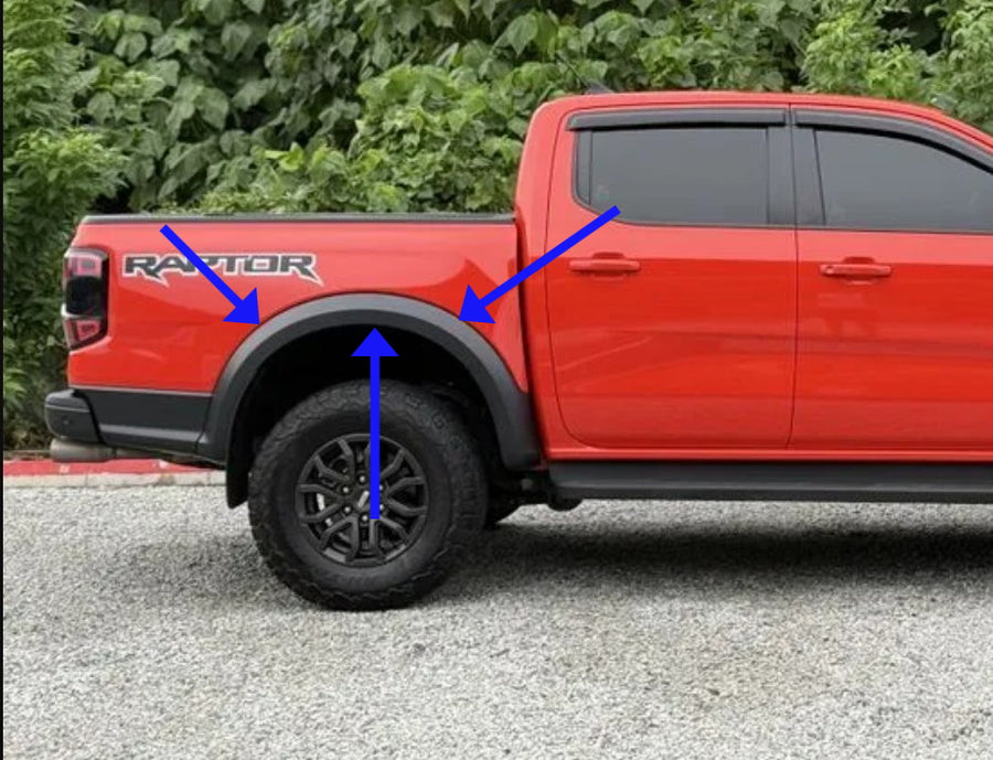FORD RANGER RAPTOR GENUINE WHEEL ARCH FENDER 2023-2026
