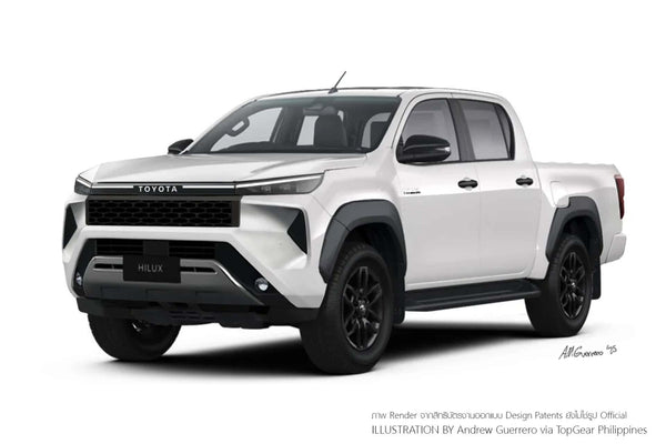 PRE-ORDER TOYOTA HILUX 2026 GENUINE GLOSS BLACK GRILL
