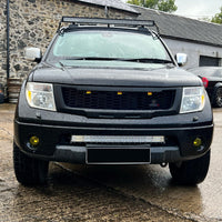 NISSAN NAVARA D40 PLAIN FULL MESH COMPLETE GRILL (PRE FACELIFT)