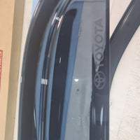 GENUINE SUN VISOR WIND DEFLECTOR DOUBLE CAB FITS TOYOTA HILUX TRAVO 2026 OEM