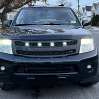 NISSAN  PATHFINDER  COMPLETE V2 GRILL BLACK LOGO 2010-2015