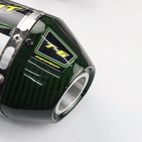 EXHAUST FULL SYSTEM STAINLESS PIPE GREEN KAWASAKI KLX230 L - KLX230 R
