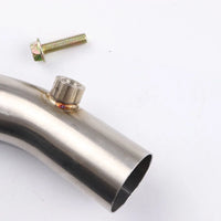 EXHAUST FULL SYSTEM STAINLESS PIPE GREEN KAWASAKI KLX230 L - KLX230 R