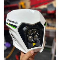 LED WHITE LIGHT HEADLIGHTS WITH MATCHING PLUG FIT FOR KAWASAKI KLX230 2022-2024 TYP_BIKESHOP (78)