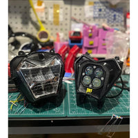 LED WHITE LIGHT HEADLIGHTS WITH MATCHING PLUG FIT FOR KAWASAKI KLX230 2022-2024 TYP_BIKESHOP (78)