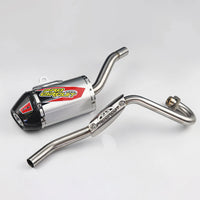 Full System Exhaust Muffer Racing Pipe  Ti-6 Fit For Honda CRF 110 CRF110F 2019-2025