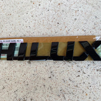 TOYOTA HILUX 2015-2024 GENUINE DOOR LOGO'S L/R