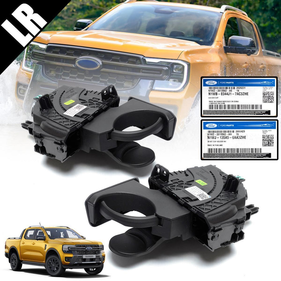 Brand new Genuine Ford Dash Cup holders (PAIR L&R) Next Gen Ranger. 2023-2025