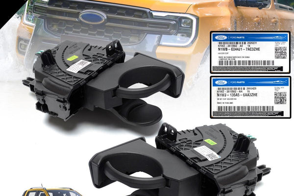 Brand new Genuine Ford Dash Cup holders (PAIR L&R) Next Gen Ranger. 2023-2025