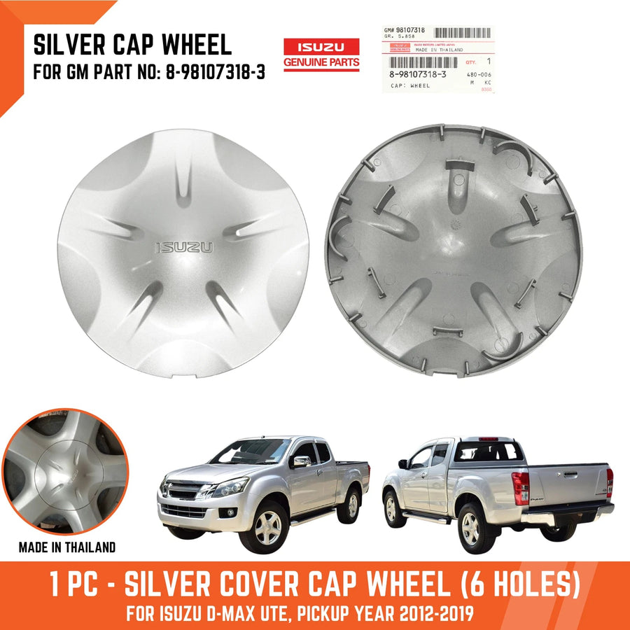 GENUINE PART WHEEL CAP COVER FOR ISUZU D-MAX DMAX PICKUP 2012-19