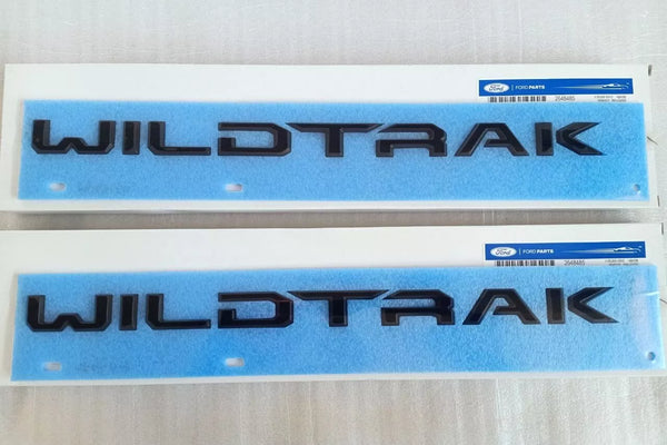 FORD RANGER 2023-2025 GENUINE WILDTRAK LOGOS LEFT+ RIGHT DOOR